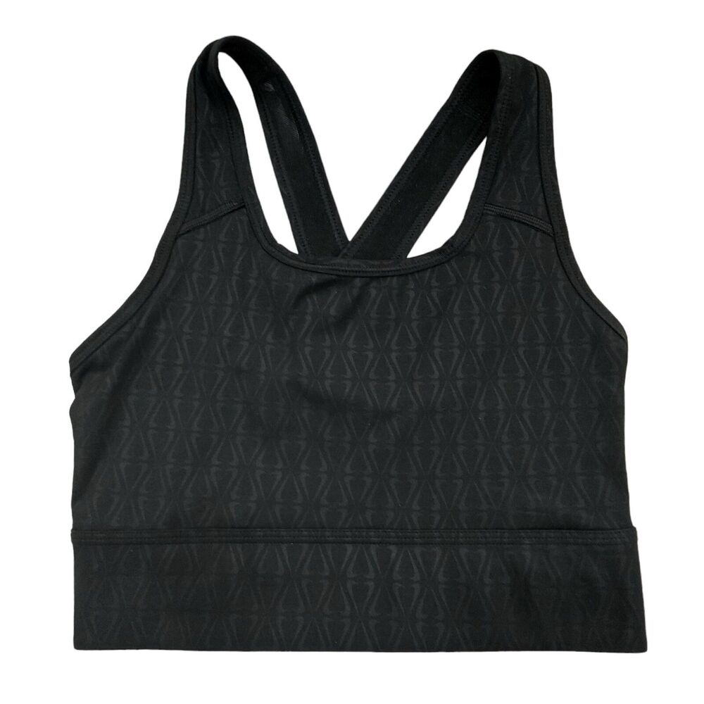 Nike Dri-Fit Sports Bra Womens Small Black Wireless Medium Support Gym Training